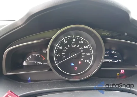 2017 Mazda Mazda3 Touring 2.5 from USA, damaged, VIN JM1BN1L32H1130969